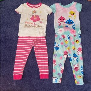 toddler pajamas size 2t